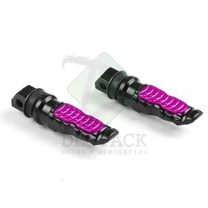 PEDALEIRA LILAS ESPORTIVA DE MOTO - TRASEIRA
