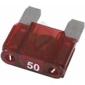 FUSIVEL MAX 50A VERMELHO - CAIXA C/20