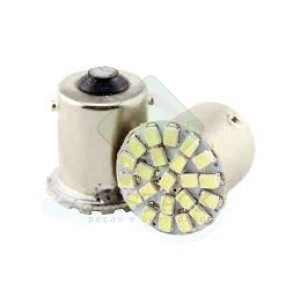 LÂMPADA 1 POLO 22 LEDS - 12V (PAR)