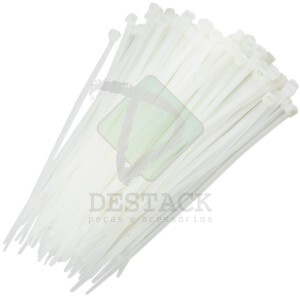 ABRAÇADEIRA BRANCA 5,0 X 350mm