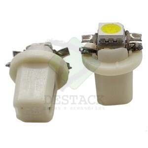 LÂMPADA DE LED B8.51SD5050 BRANCA - 12V (PAR)
