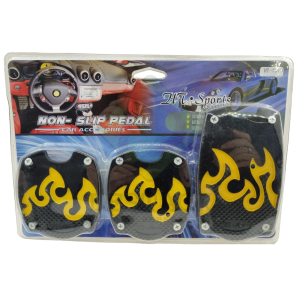 PEDALEIRA DE CARRO ESPORTIVA - AMARELO